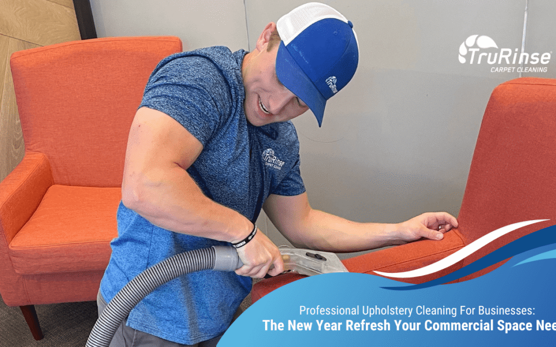 Professional Upholstery Cleaning For Businesses: The New Year Refresh Your Commercial Space Needs