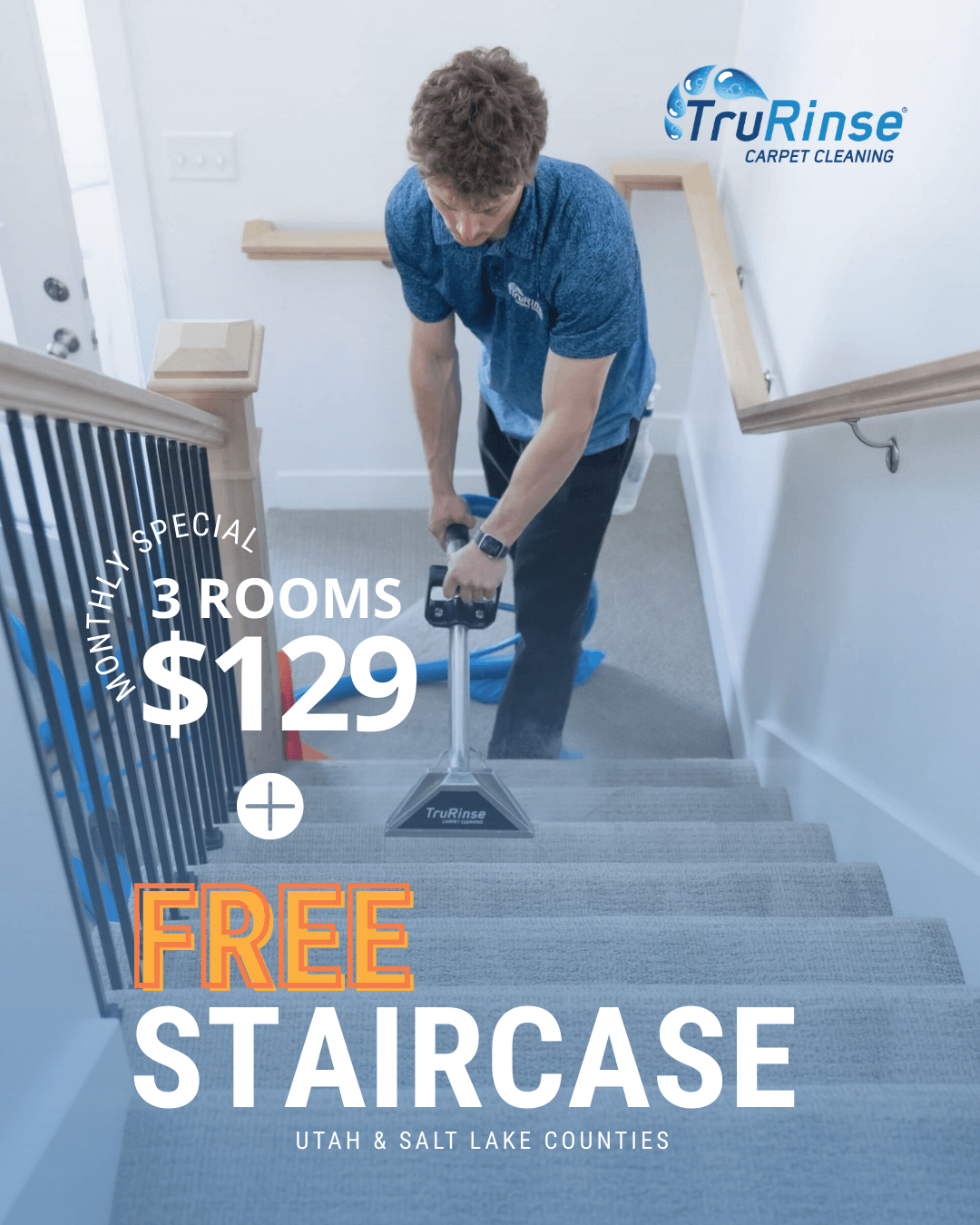 MSpecial_MAR2026_UTSL TruRinse monthly special: 3 rooms cleaned for $119